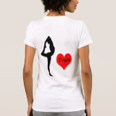 Love Yoga T-shirt (Achterkant)