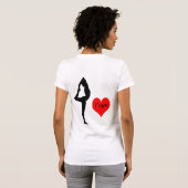 Love Yoga T-shirt (Achterkant volledig)
