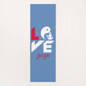 Love yoga yogamat (Achterkant)