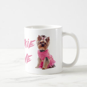 Love Yorkie Yorkshire Terrier Puppy Coffee Mug