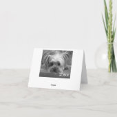 Love Yorkshire Terrier Chien Chien Puppy Carte bla (Dos)