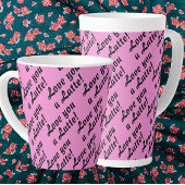 Love You A Latte Latte Mug