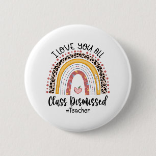 Love You All CL heeft Rainbow de laatste dag van d Ronde Button 5,7 Cm