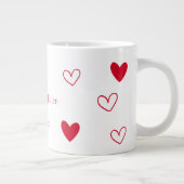 Love you all the life extra grote beker (Rechts)