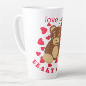 Love you beary much for Valentine's Day Latte Mok (Linkerhoek)