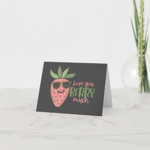 Love You Berry Carte de voeux