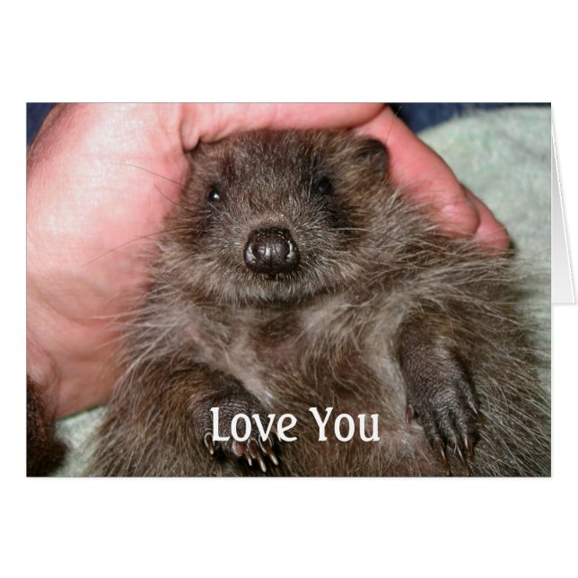Love You Card (Voorkant Horizontaal)