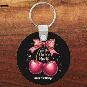Love You Cherry Much Een Zoete & Grappige Valentij Sleutelhanger