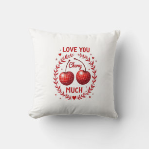 Love You Cherry Veel Kussen