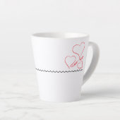 Love You Core latte Latte Mok (Rechterhoek)