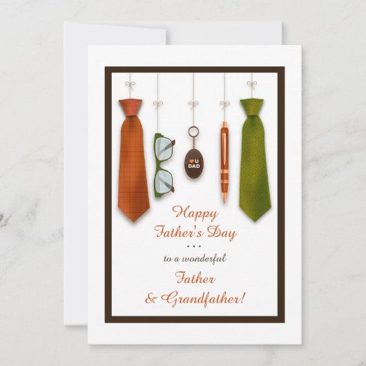 Love You Dad Foto Vaderdag Kaart (Voorkant)