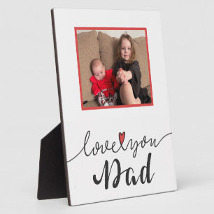 Love You Dad Plaque