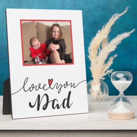 Love You Dad Plaque (Côté)