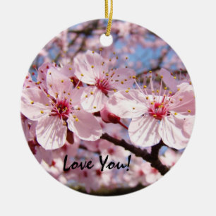 Love You ! décoration suspendue cadeaux Fleurs Ros