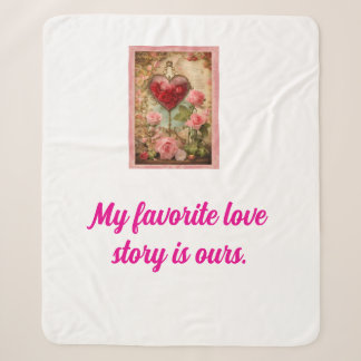"Love You Forever - Cozy Valentijn's Throw Blanket