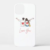 ❤️ Love You Forever - Elegant Custom iPhone Case | (Achterkant)