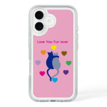 Love You Fur-ever Cat Speck Case – Pink