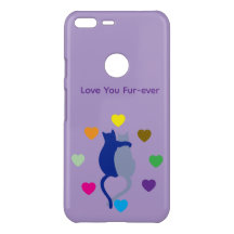 Love You Fur-ever Kattenhoesje – Paars