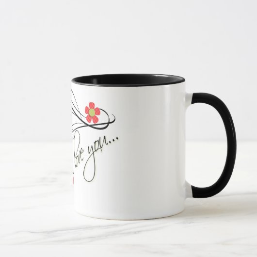 Love You Gift Mug (Droite)