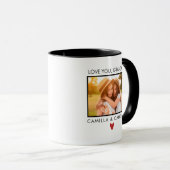 Love You Grand-mère Photo Mug (Devant droit)