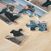 Love You Grandma" Aangepaste foto puzzel | 6 AFBEE (Zijkant)