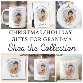 Love You Grandma Keepsake Photo Magneet