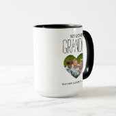 Love You Grandpa Photo Café Mug (Devant droit)