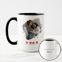 Love You Latte Valentijnsdag Foto Persoonlijk