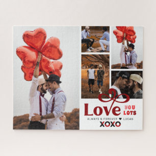 Love You Lots Valentijnsdag 5 Foto Collage Legpuzzel