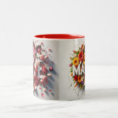 Love You Mama Fête des mères Mug (Centre)