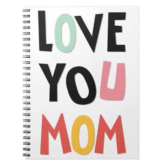 Love You Maman Carnet (Devant)