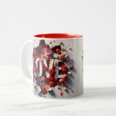 Love You Maman Fête des mères Mug (Devant gauche)