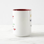 Love You Mom 2 tone Mug (Centre)