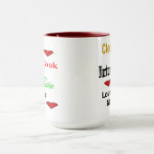 Love You Mom 2 tone Mug (Centre)