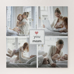 Love You Mom - Custom Photo Puzzle voor Moederdag Legpuzzel