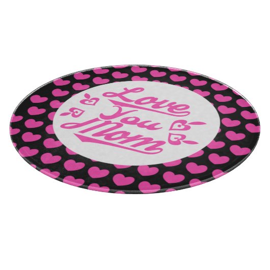 Love You Mom Moederdag Design-11096 Snijplank (Hoek)