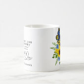 Love You Mummy Personalized Floral Mug (Centre)