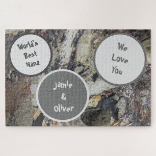 Love You Nana Natuur Foto Marked Driftwood Legpuzzel