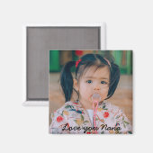 Love You Nana Photo Magnet (Recto/Verso)