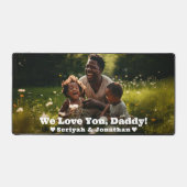 Love You Papa Photo personnalisée (Recto)