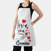Love You Personalized Apron Schort (Insitu)