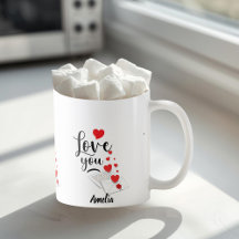 Love You Personalized Mug