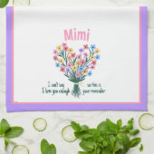 Love You Reminder Serviette de cuisine - Bouquet ( (Plié)