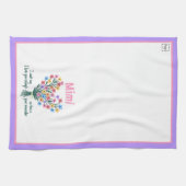 Love You Reminder Serviette de cuisine - Bouquet ( (Horizontal)