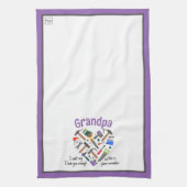 Love You Rinder Serviette de cuisine - Outils (vio (Vertical)