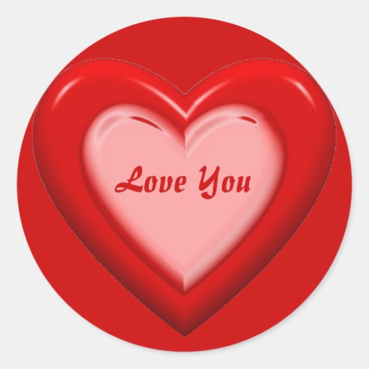 Love You Sticker (Devant)