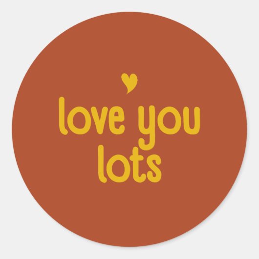 Love You Sticker - Bloom & Stick (Voorkant)