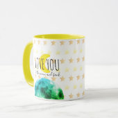 "Love You to the Moon and Back" (Liefde voor de Ma Mok (Voorkant links)