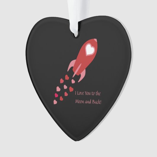 Love You to the Moon and Back Rocket Ship (devant)