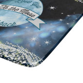 Love You to the Moon en Back Stars Pattern Snijplank (Hoek)
